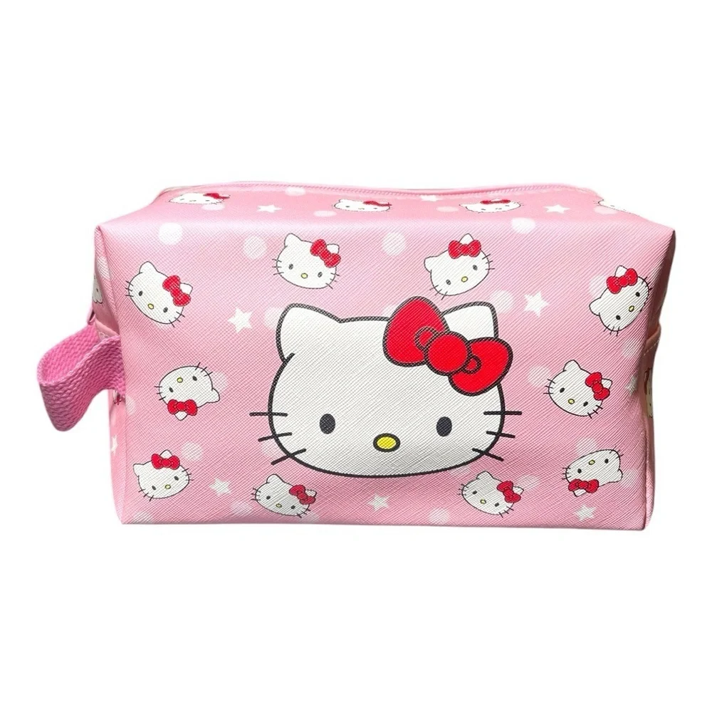 Hello Kitty Pink Cosmetic Bag - Brand New
